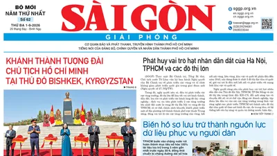 Báo Sài Gòn Giải Phóng ngày 1/9/2026