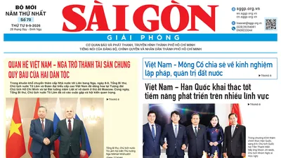 Báo Sài Gòn Giải Phóng ngày 9/9/2026