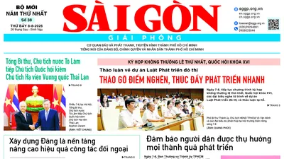 Báo Sài Gòn Giải Phóng ngày 8/8/2026