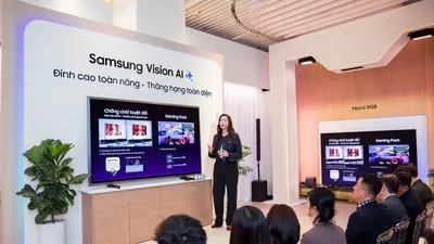 Samsung Việt Nam giới thiệu thế hệ AI TV mới tích hợp Vision AI Companion (VAC)