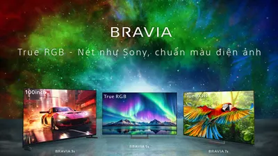 Các thế hệ TV Sony vừa ra mắt