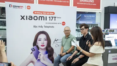 Các KOL công nghệ chia sẻ trải nghiệm Xiaomi 17T series trong buổi workshop của hệ thống Di Động Việt