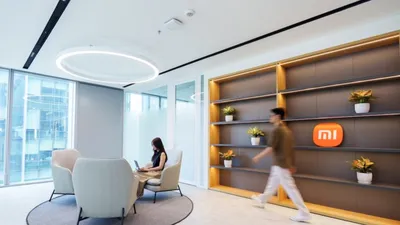 Một góc không gian văn phòng làm việc của Xiaomi tại TPHCM