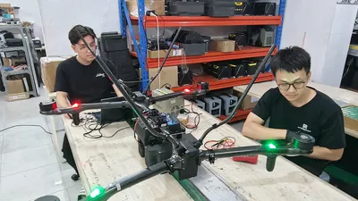 Sản xuất UAV tại Công ty Công ty Cổ phần Real-Time Robotics Việt Nam, một lĩnh vực được chú trọng đầu tư trong Chiến lược phát triển công nghiệp bán dẫn TPHCM 2026.