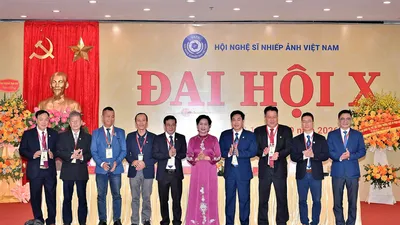 Ban Chấp hành Hội Nghệ sĩ Nhiếp ảnh Việt Nam nhiệm kỳ 2026-2031. Ảnh NSNA