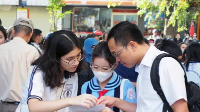 Học sinh tham gia khảo sát vào lớp 6 Trường THCS-THPT Trần Đại Nghĩa năm học 2025-2026