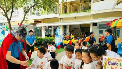 Học sinh Trường Mầm non Bến Thành (phường Bến Thành) tham gia hoạt động trong năm học 2025-2026. Ảnh minh họa.