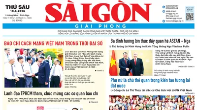 Báo Sài Gòn Giải Phóng ngày 19/6/2026