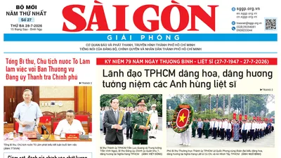 Sài Gòn Giải Phóng ngày 28/7/2026
