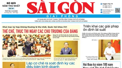 BÁO SÀI GÒN GIẢI PHÓNG - NGÀY 4/8/2026