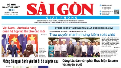 Báo Sài Gòn Giải Phóng ngày 12/8/2026