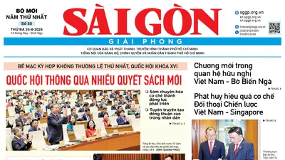 BÁO SÀI GÒN GIẢI PHÓNG - NGÀY 25/8/2026