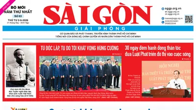 Báo Sài Gòn Giải Phóng ngày 2/9/2026