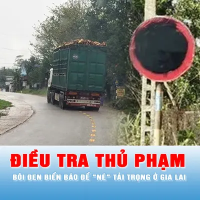 Podcast tin tối 7-3: Điều tra thủ phạm bôi đen biển báo để "né" tải trọng ở Gia Lai