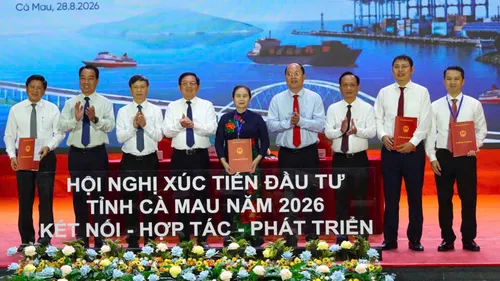 Cà Mau trao quyết định đầu tư cho 19 dự án, vốn hơn 40.000 tỷ đồng
