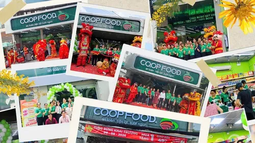 Co.op Food đồng loạt làm mới 8 cửa hàng