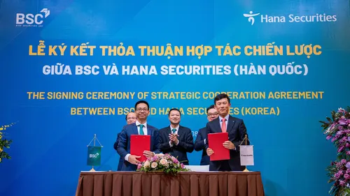 BSC và HSC ký thỏa thuận hợp tác chiến lược 2022