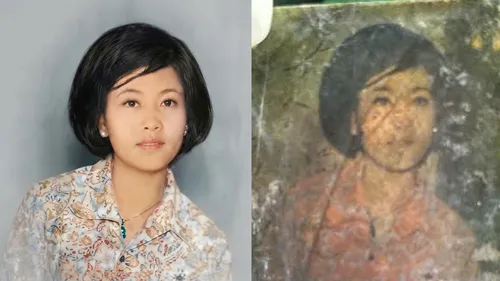 Phục dựng bức chân dung phụ nữ được tìm thấy trong phần mộ liệt sĩ ở Quảng Ngãi