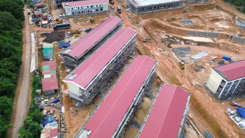 Gia Lai: Những ngôi trường nội trú ở vùng biên đang dần thành hình
