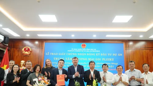 Gia Lai đầu tư trung tâm thương mại 602 tỷ đồng tại đô thị Pleiku