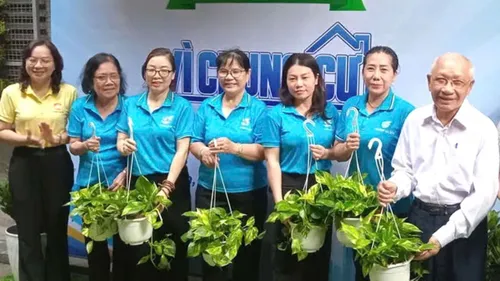Chung cư thêm xanh, sạch, an toàn