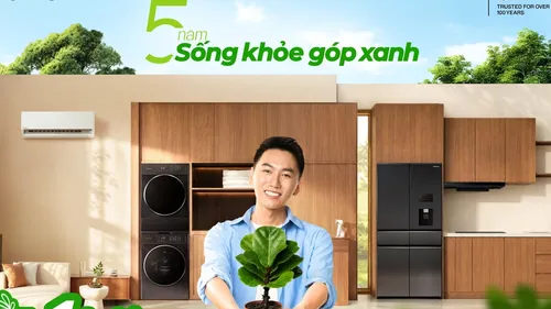 Chương trình của Panasonic hướng đến các giá trị sinh thái và phát triển môi trường bền vững.