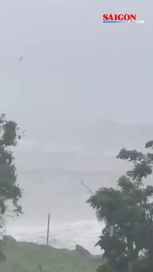 Dù khả năng đi vào Biển Đông thấp, hoàn lưu bão Bavi vẫn có thể gây gió mạnh, sóng cao, biển động mạnh trên nhiều vùng biển của Biển Đông từ ngày 9 đến 11-7.