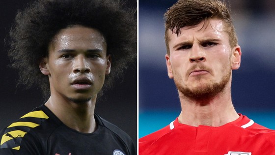 Leroy Sane và Timo Werner
