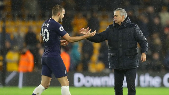 Harry Kane và Jose Mourinho