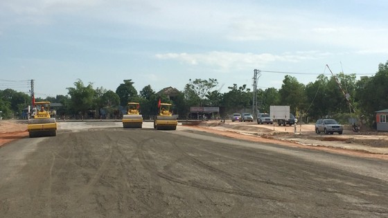 Dự án cao tốc Bắc - Nam đoạn qua tỉnh Quảng Trị đang được triển khai.