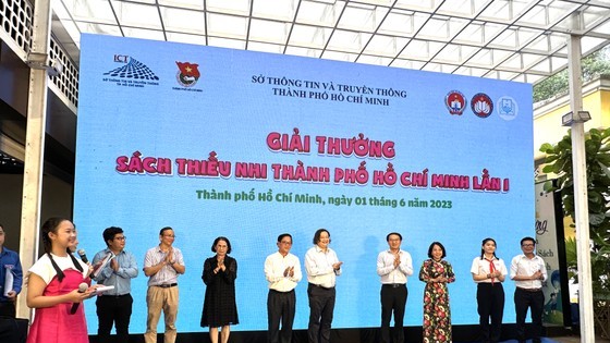 The HCMC’s first Children’s Book Awards is launched at the 4th Children's Book Festival 2023 on June 1. (Photo: SGGP)