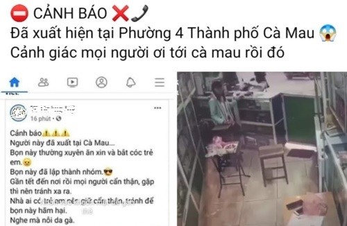 Hường chia sẻ thông tin trên tài khoản Facebook cá nhân sai sự thật
