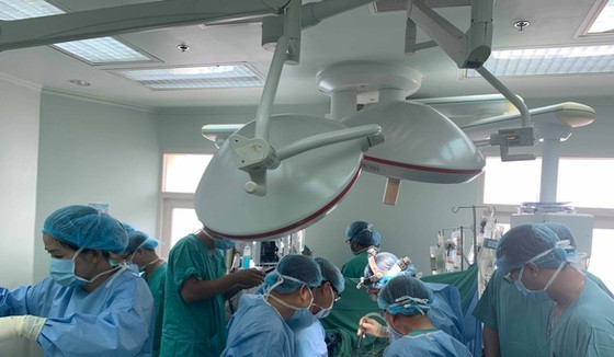 Liver transplant is carried out at the hospital (Photo: SGGP)