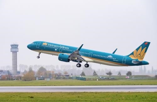 An aircraft of Vietnam Airlines (Photo: VNA)