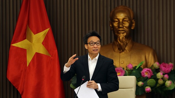 Phó Thủ tướng Vũ Đức Đam phát biểu tại phiên họp
