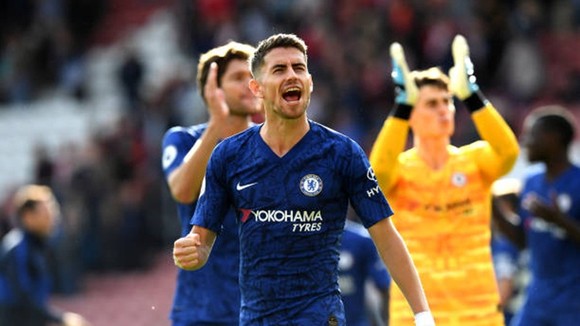 Jorginho đang chơi tốt dưới quyền HLV Frank Lampard. Ảnh: Getty Images