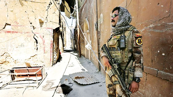 Lực lượng an ninh Iraq kiểm soát chặt chẽ phía Bắc Baghdad. Ảnh: Jerusalem Post
