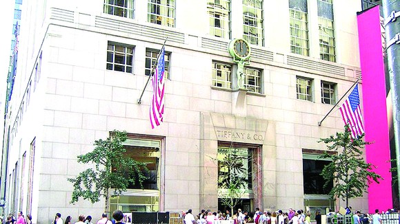 Cửa hàng của Tiffany ở New York, Mỹ