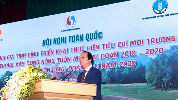 Thứ trưởng Bộ Tài nguyên và Môi trường Võ Tuấn Nhân phát biểu khai mạc Hội nghị