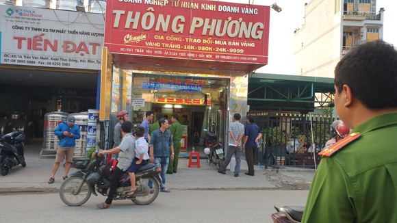 Hiện trường vụ việc. Ảnh: C.T
