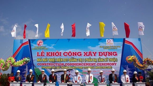 Lễ khởi công Nhà máy nhiệt điện BOT Quảng Trị 1
