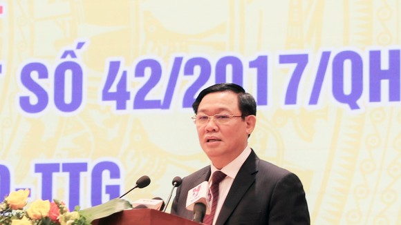 Phó Thủ tướng Vương Đình Huệ phát biểu tại hội nghị