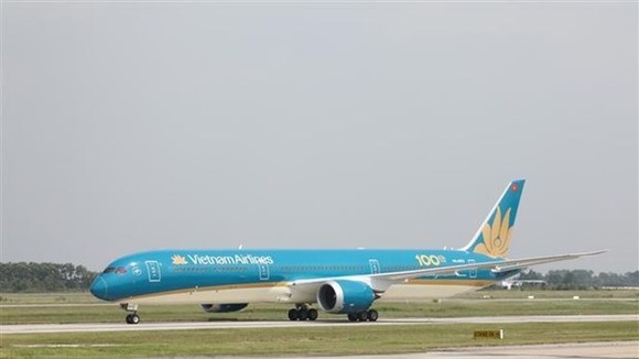 An aircraft of Vietnam Airlines (Photo: VNA)