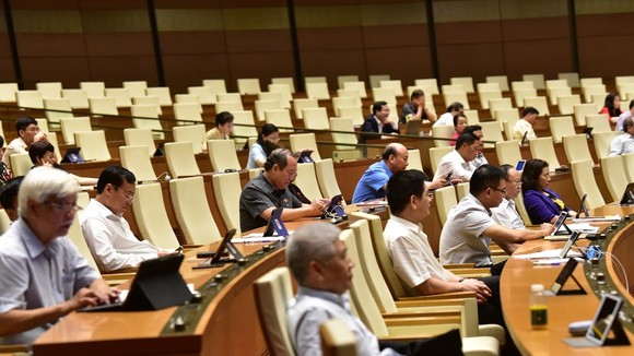 ĐBQH họp ngày 25-5. Ảnh: QUANG PHÚC
