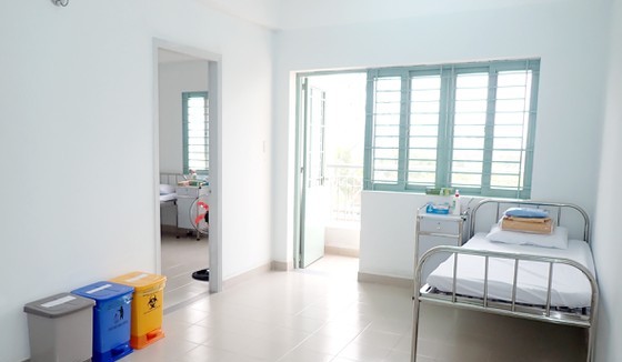 A isolation room in District 11 (Photo: SGGP)
