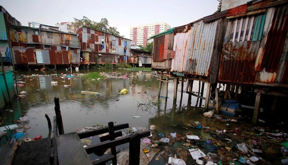 River encroachment in HCMC is rampant (Photo: SGGP)
