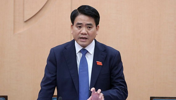 Chairman of Hanoi People’s Committee Nguyen Duc Chung (Photo: SGGP)