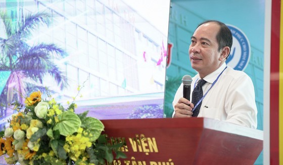 Deputy Director of the municipal Department of Health Tang Chi Thuong speaks at the conference (Photo: SGGP)
