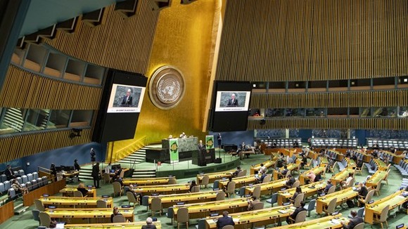 A view of the UN Biodiversity Summit on September 30 (New York time) (Photo: VNA)