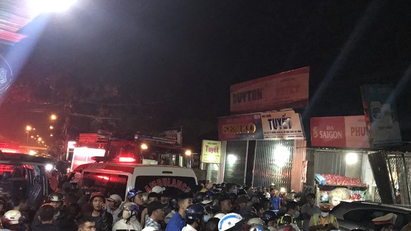 Hiện trường vụ tai nạn